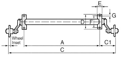 Alko 138 514 198 Axle Diagram