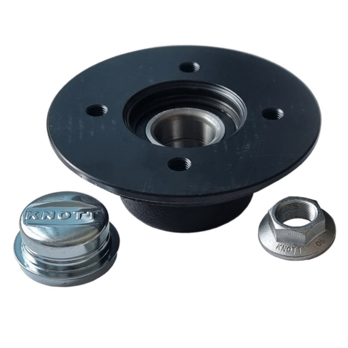 Knott Trailer Hub with sealed bearing