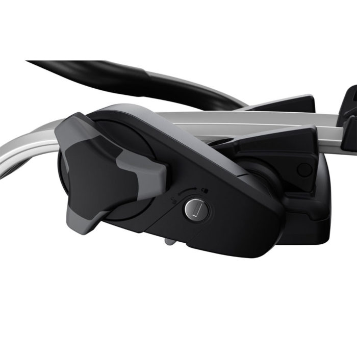 Quick and easy bike securing – the torque limiter dial controls the force going into the bike frame with a clear sign of correct mounting
