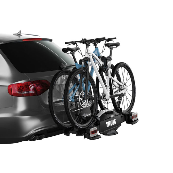 Velocompact 2 Bike Rack with two bikes