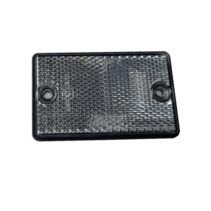 Oblong Clear Reflector self-adhesive