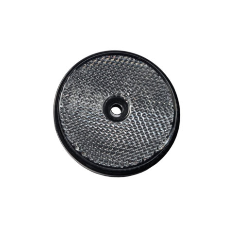 Round Clear Reflector screw-on