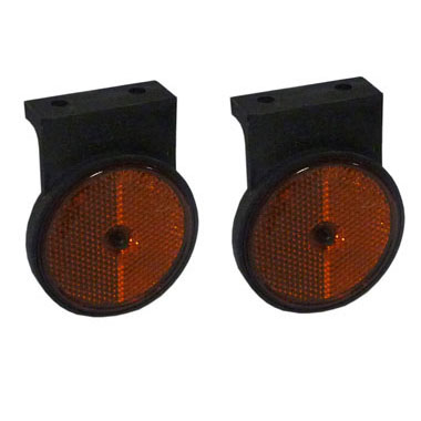 Side amber reflectors