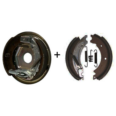 Knott 200 x 50 Off Side Brake Back Plate plus Shoes