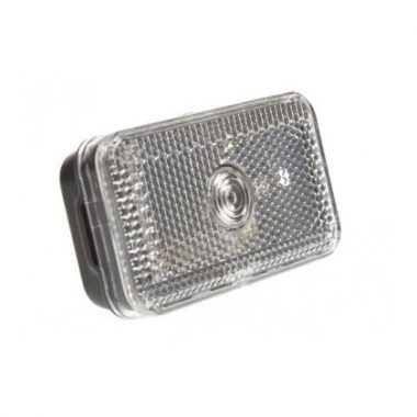 Oblong Front Marker Light & Reflector