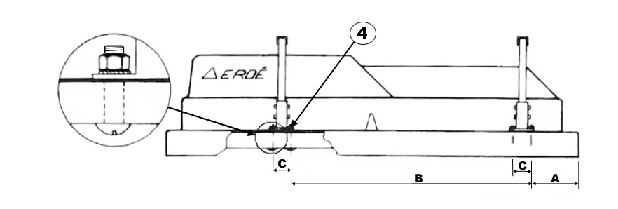 BC001 Erde Load Bars fitting Diagram 3