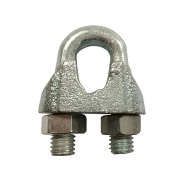 Bulldog clamp 10mm galvanised