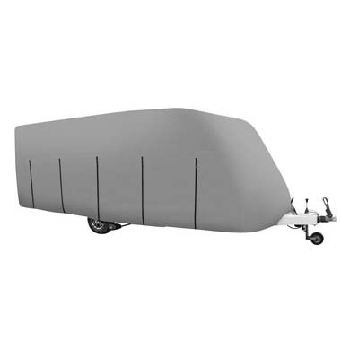 Caravan Cover - Grey - Caravans 14ft to 17ft (4.26m x 5.18m)