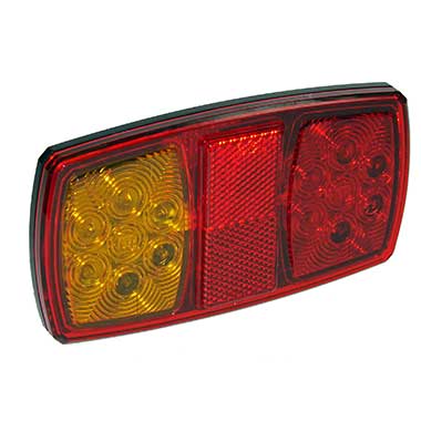 LED Near Side Rear Combination Rectangular Lamp 12v