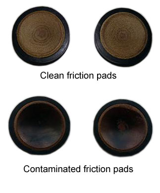 WS3000 stabiliser friction pads