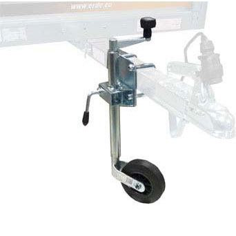 Telescopic Jockey Wheel for 50mm or 60mm square drawbars