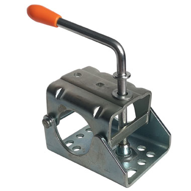 Pressed steel clamp for 60mm tube