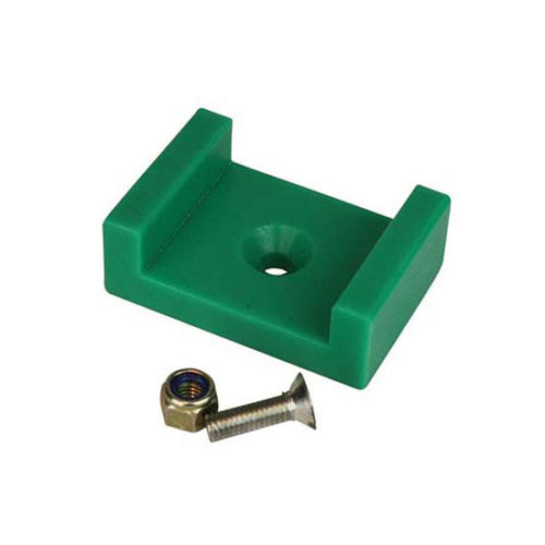 Plastic slipper for stabiliser