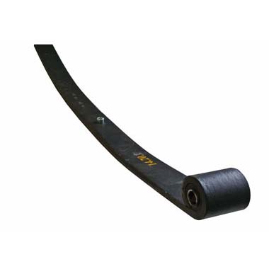 Parabolic single leaf spring for Ifor Williams