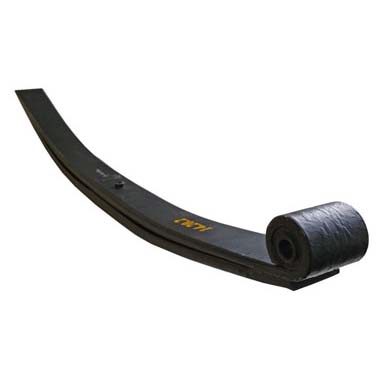 Parabolic double leaf spring for Ifor Williams