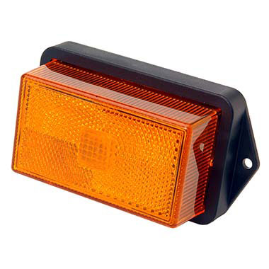 Rubbolite Oblong Amber Side Marker Light