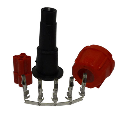 5 Pin Plug – Red - Image 2