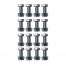 Set Screw & nylock – pack of 16
