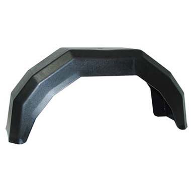 Single plastic mudguard for 13 inch wheel