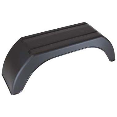 Single plastic mudguard 8 inch
