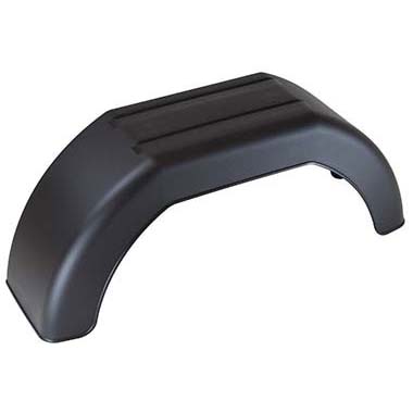 Single plastic mudguard 10 inch