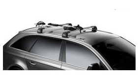 Proride-598-a-2 Roof Mounted Cycle carriers fitted