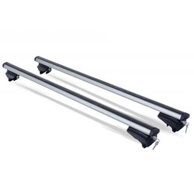 M-WAY M Profile Aluminium Roof Bars 1.35m for flush roof rails