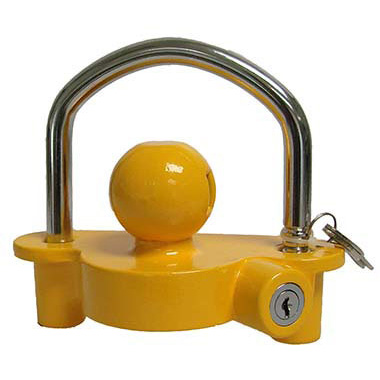 Universal trailer & caravan hitch lock