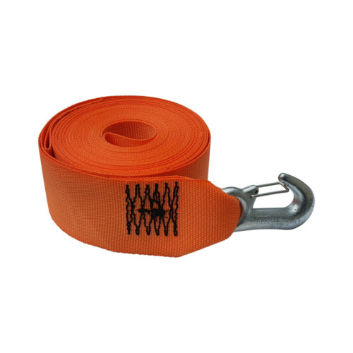 Winch strap 9m long, 60mm Wide, 2000kg