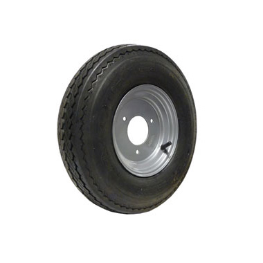 3 Stud Trailer Wheel & Tyre 400/480×8 3 stud 110mm PCD