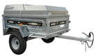 Camping Trailer with Lid