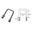 U bolt 50 x 90 High Tensile