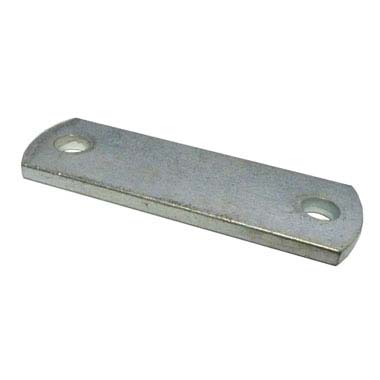 U bolt plate 80mm zinc plated
