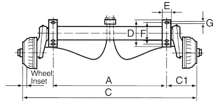 Alko 138 514 698 Axle Diagram