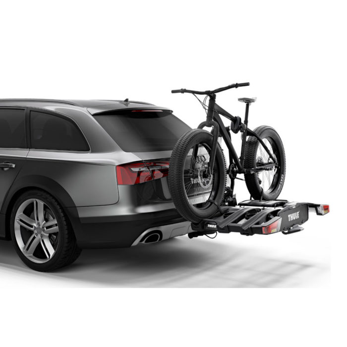 Thule EasyFold fitted to car