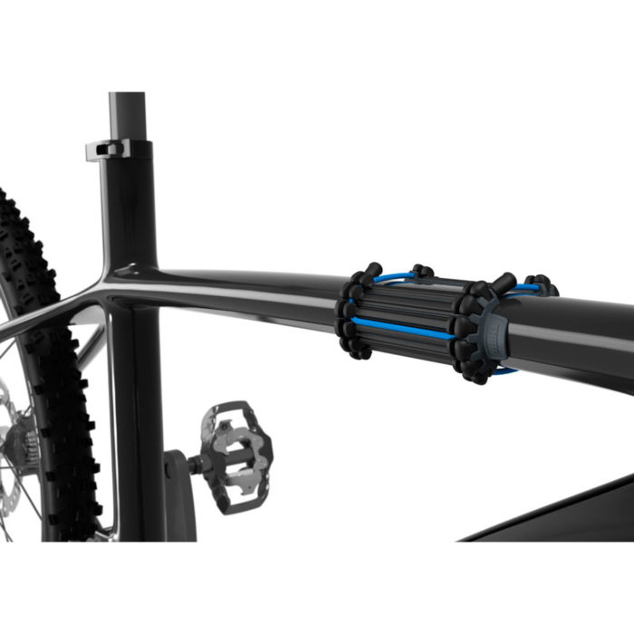 Carbon frame adapter fitted