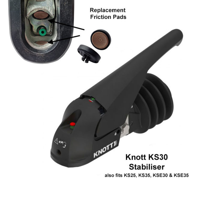 Knott KS stabiliser friction pads