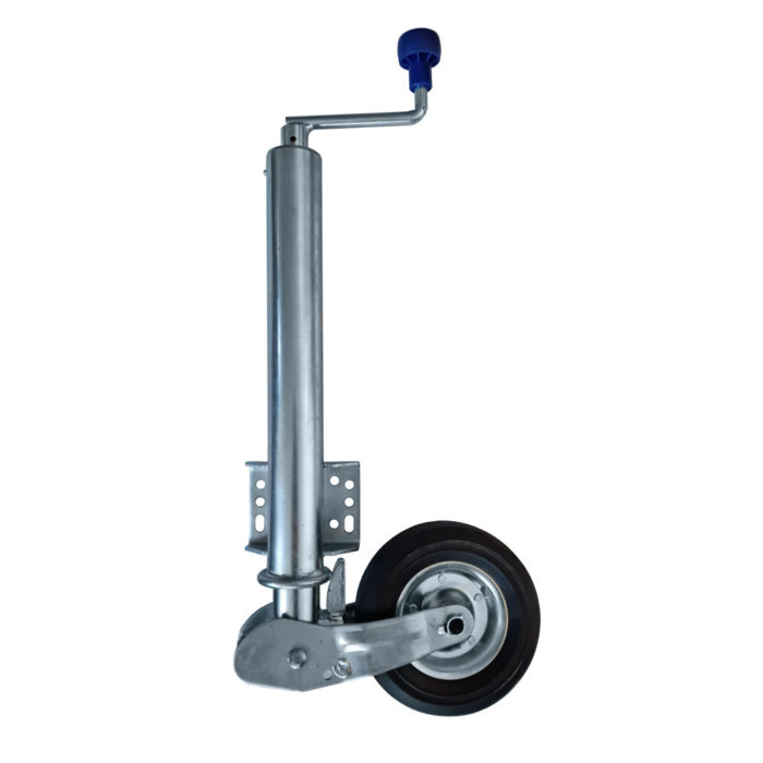 Auto fold 60mm diameter 300kg jockey wheel