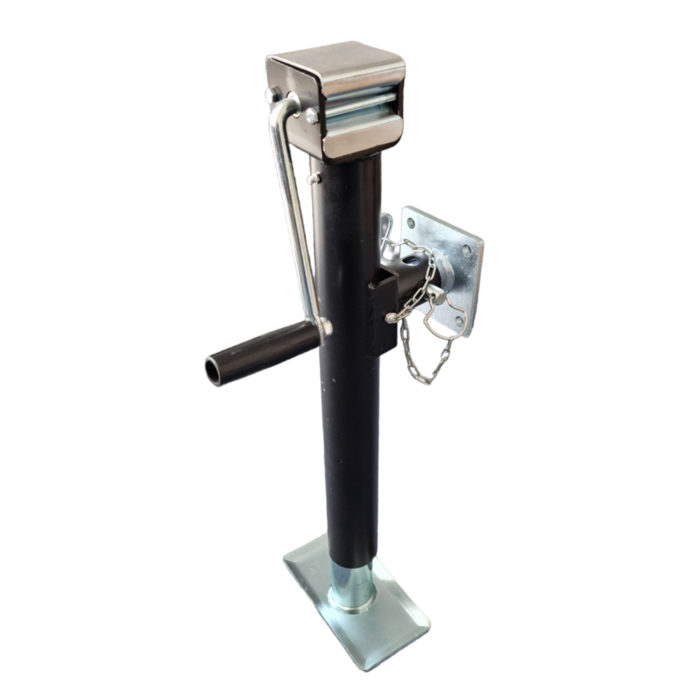 Heavy Duty Side-Wind Telescopic Swivel Jack