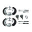 Ifor Williams Box Van BV84 single axle Complete Brake parts kit