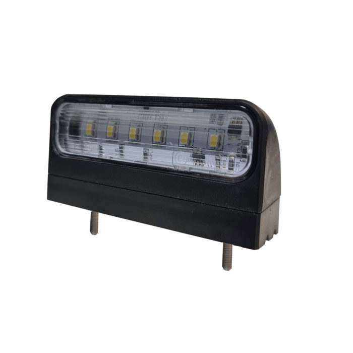 Aspock REGPOINT II LED Low Number Plate Lamp 12v-24v