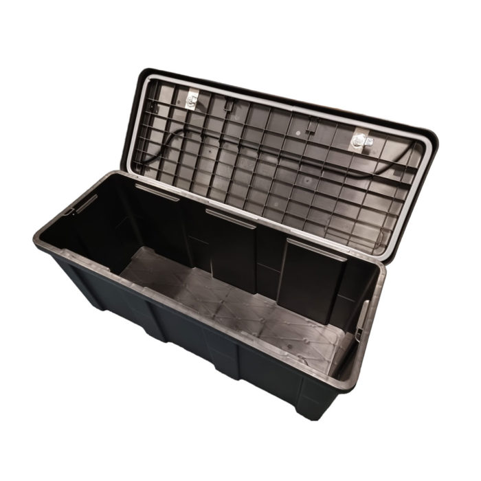 Medium Lockable Plastic Toolbox - Image 2