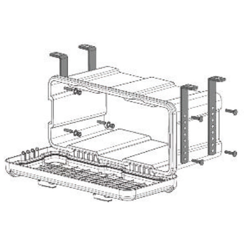 Underbody Trailer Toolbox Fixing Kit