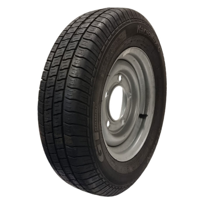 Wheel & Tyre 165R13 5 Stud 165.1mm (6.5") PCD